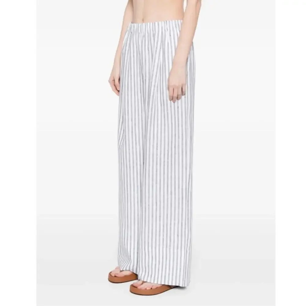 Reformation Fernando Linen Trousers Sz XS